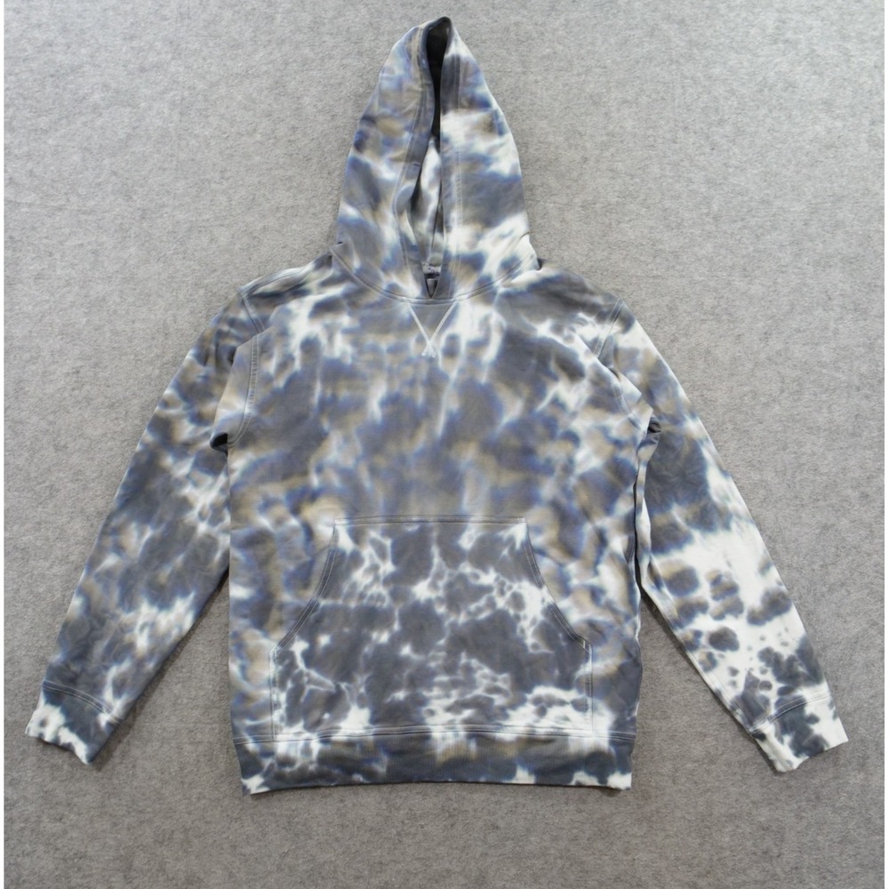 Lululemon Hoodie Sweatshirt Womens Medium Gray All Yours Tie Dye Pullover Gym